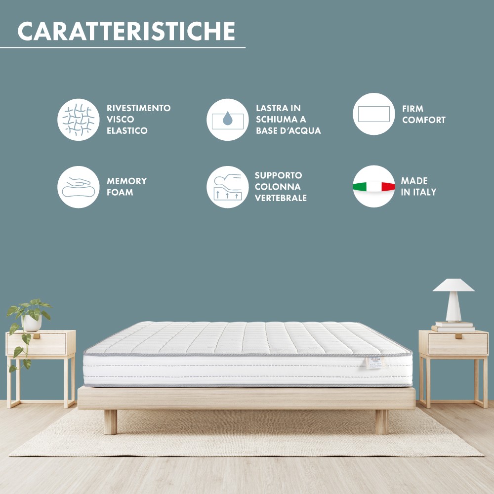 Matelas Memory EcoBlu 16 cm - gallery 14